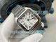 BV Factory Swiss Replica Large Cartier Santos White Roman Dial Stainless Steel Watch (7)_th.jpg